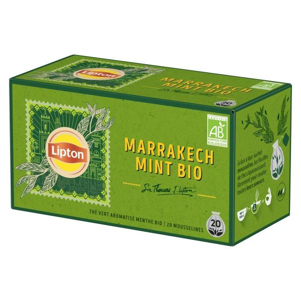 Lipton Marrakech Mint Tea Bags 4 Boxes Of 20 